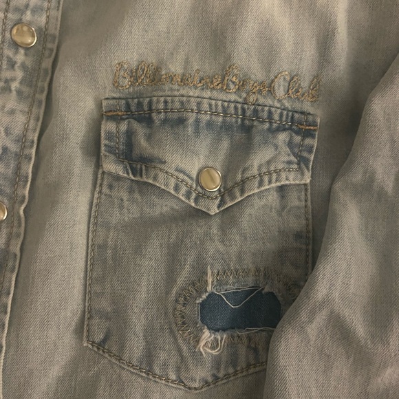 Billionare Boys Club Hillside longsleeve woven “infinity” - Picture 5 of 8